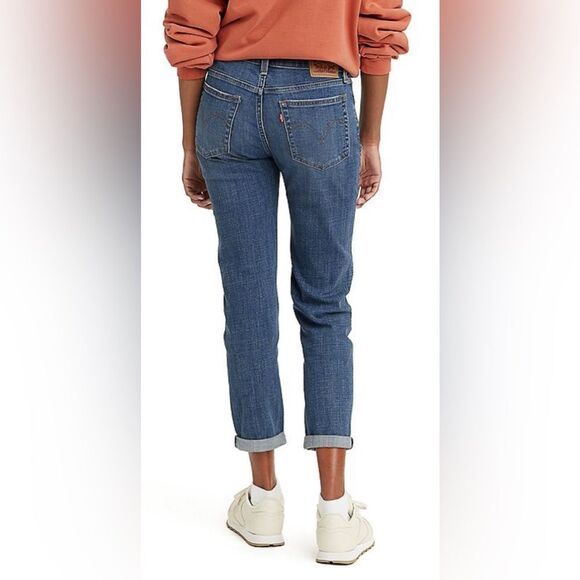Levi’s Boyfriend Jeans Blue 14 (32w x 27l)  NWT - Picture 3 of 7